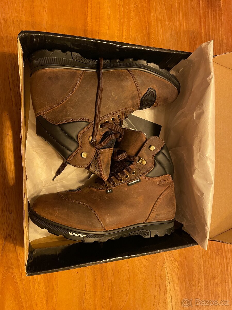 Moto boty XRC MONTEREY WTP, NOVÉ, 41, Vložka: 26 cm - 3