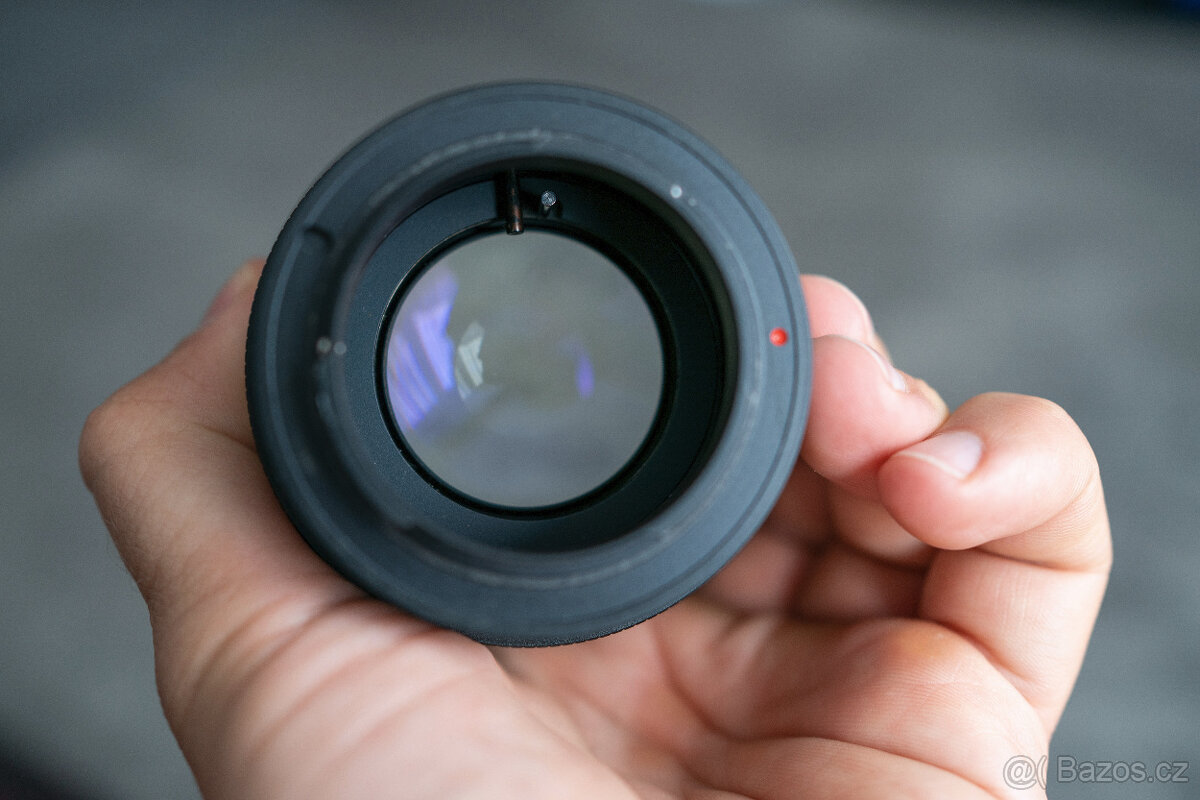 Canon FL 55 1.2 + adaptér na sony E mount - 3