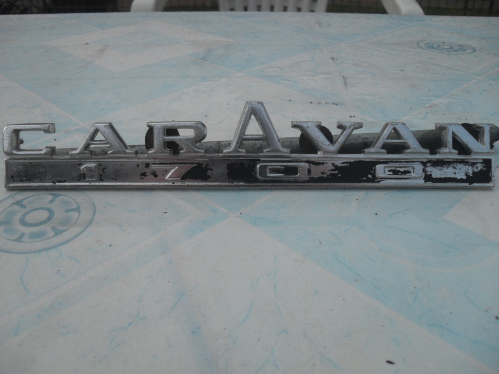 nápis na opel rekord caravan - 3