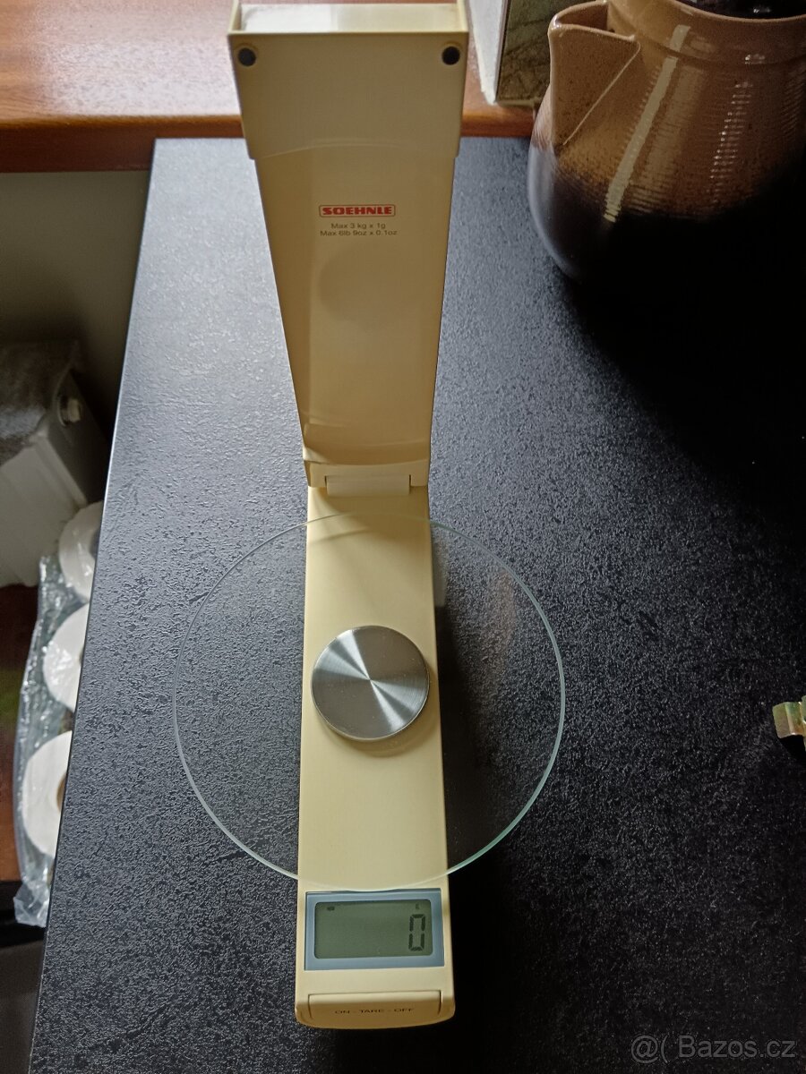 Kuchyňská váha Soehnle Pronto, na zeď, plně funkční, do 3 kg - 3