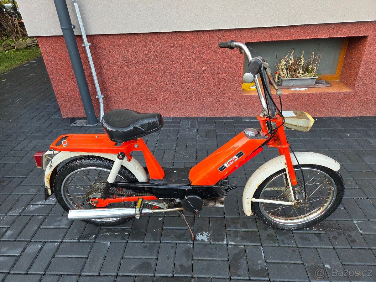 Babetta 207 s kartičkou, červená zachovalá 5. - 3