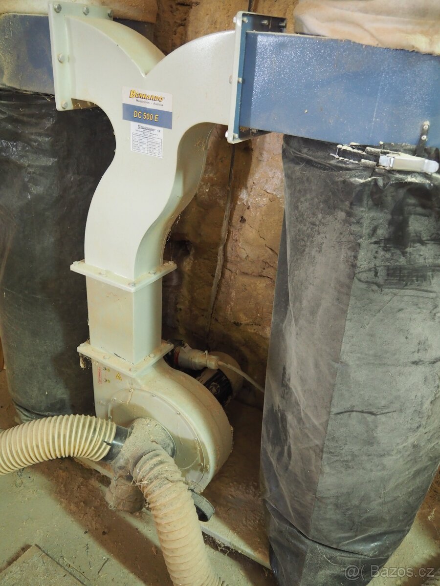 Odsavač prachu a pilin Bernardo DC 500 E (400 V) - 3