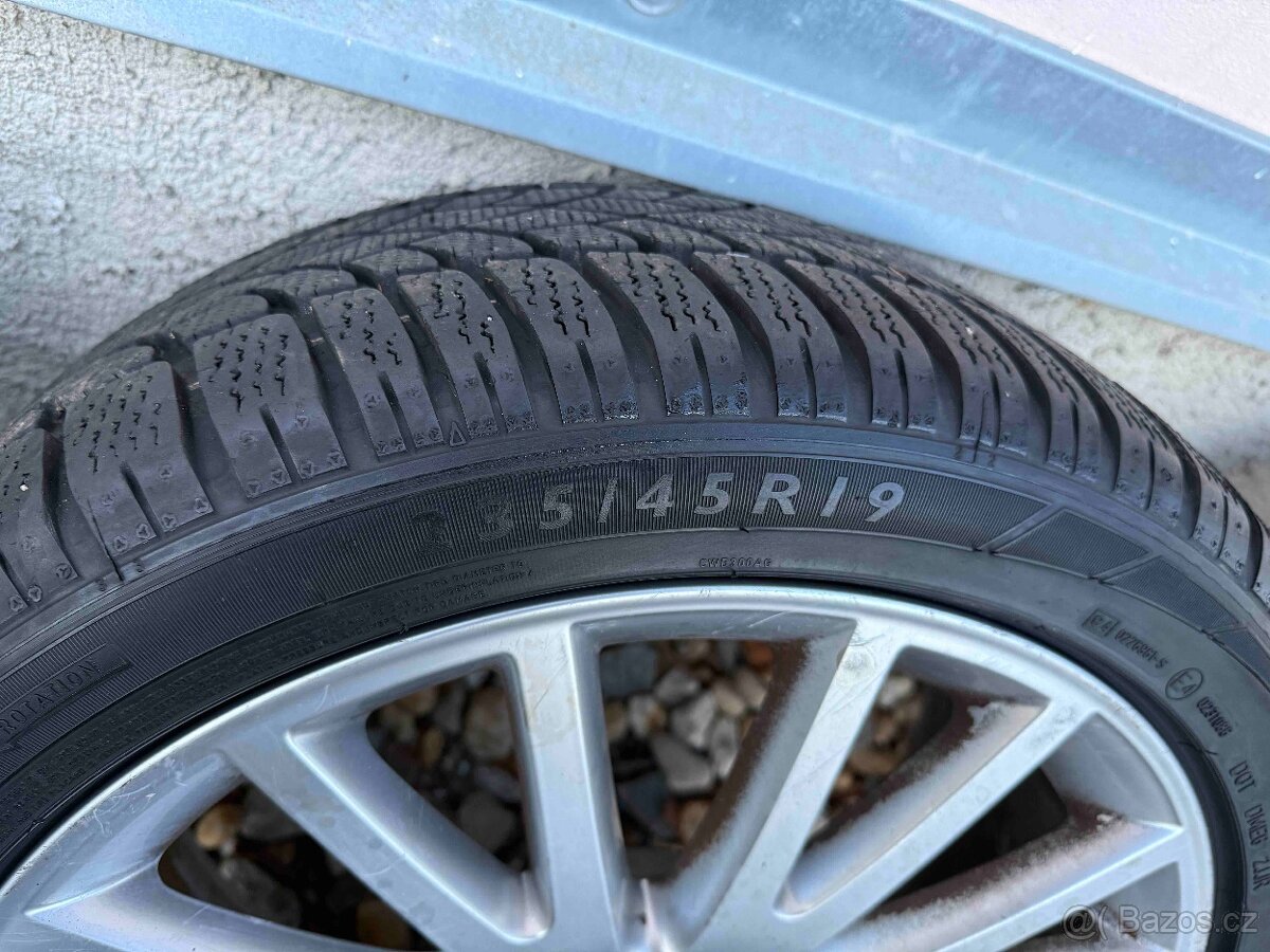 235/45 R19 zimní kola Audi - 3