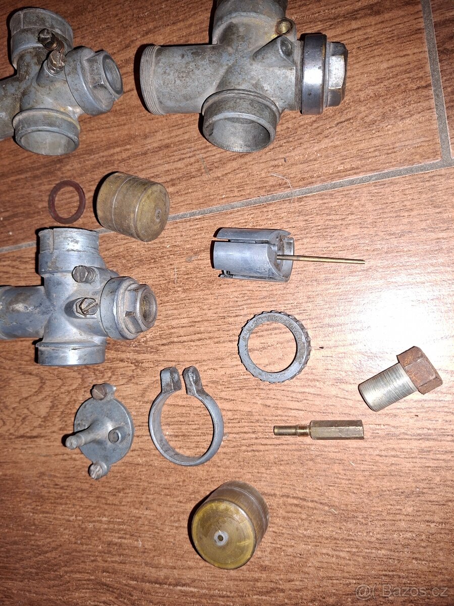 Jawa 250 perak - karburátory 2924H - 3