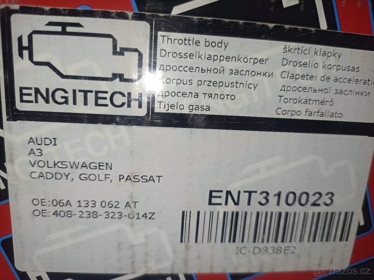 Škrtící klapka - 3