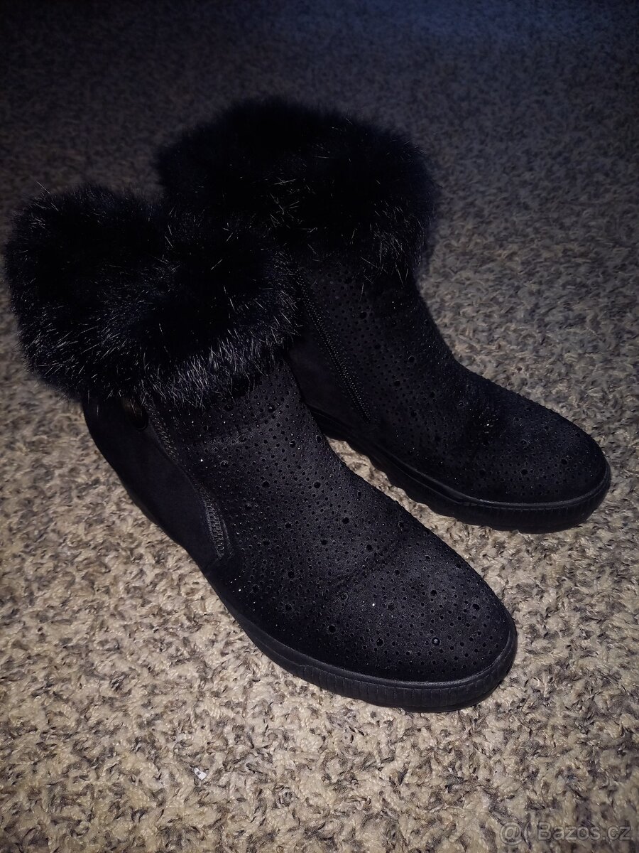 Zimní boty s kamínky - 3