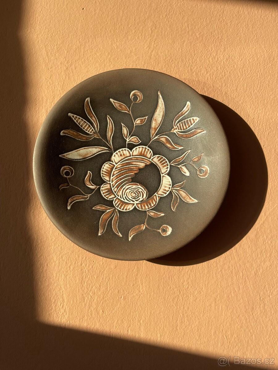 Talíře keramika 3 ks, levně - 3