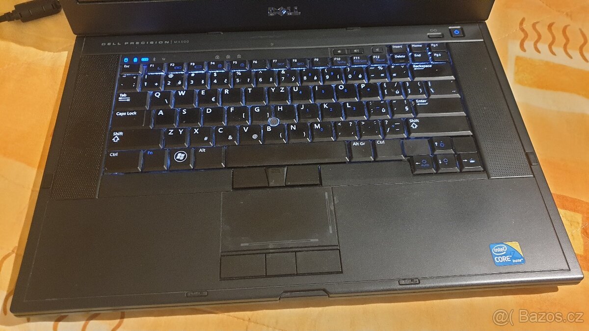 15" notebook Dell Precision M4500 Intel i7-Q720 8GB 240GB - 3