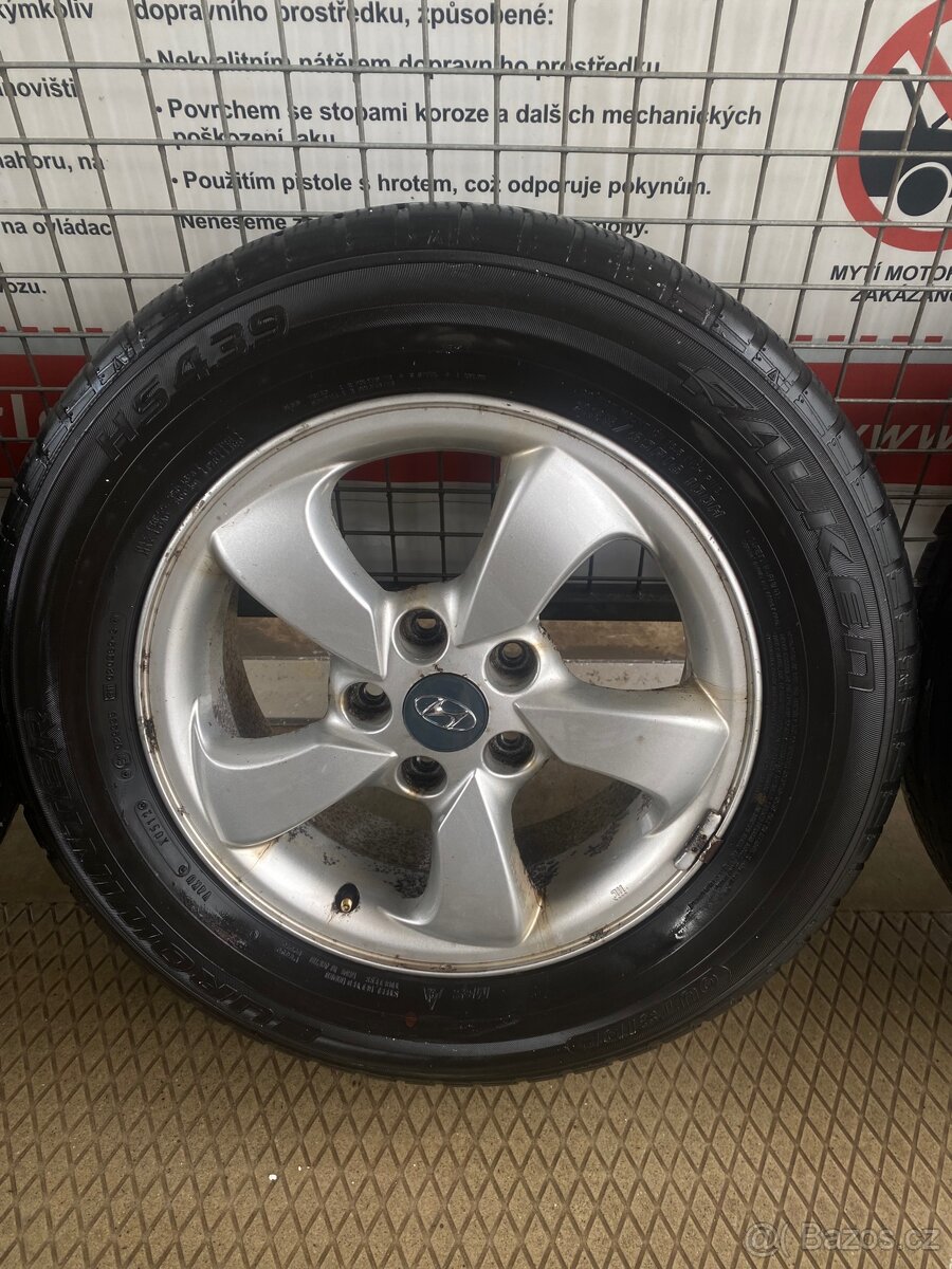 Prodám hliníková kola včetně s pneumatikami - 3