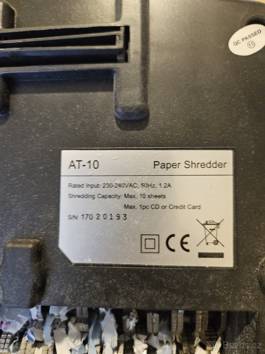 Skartovačka AT 10 - 3