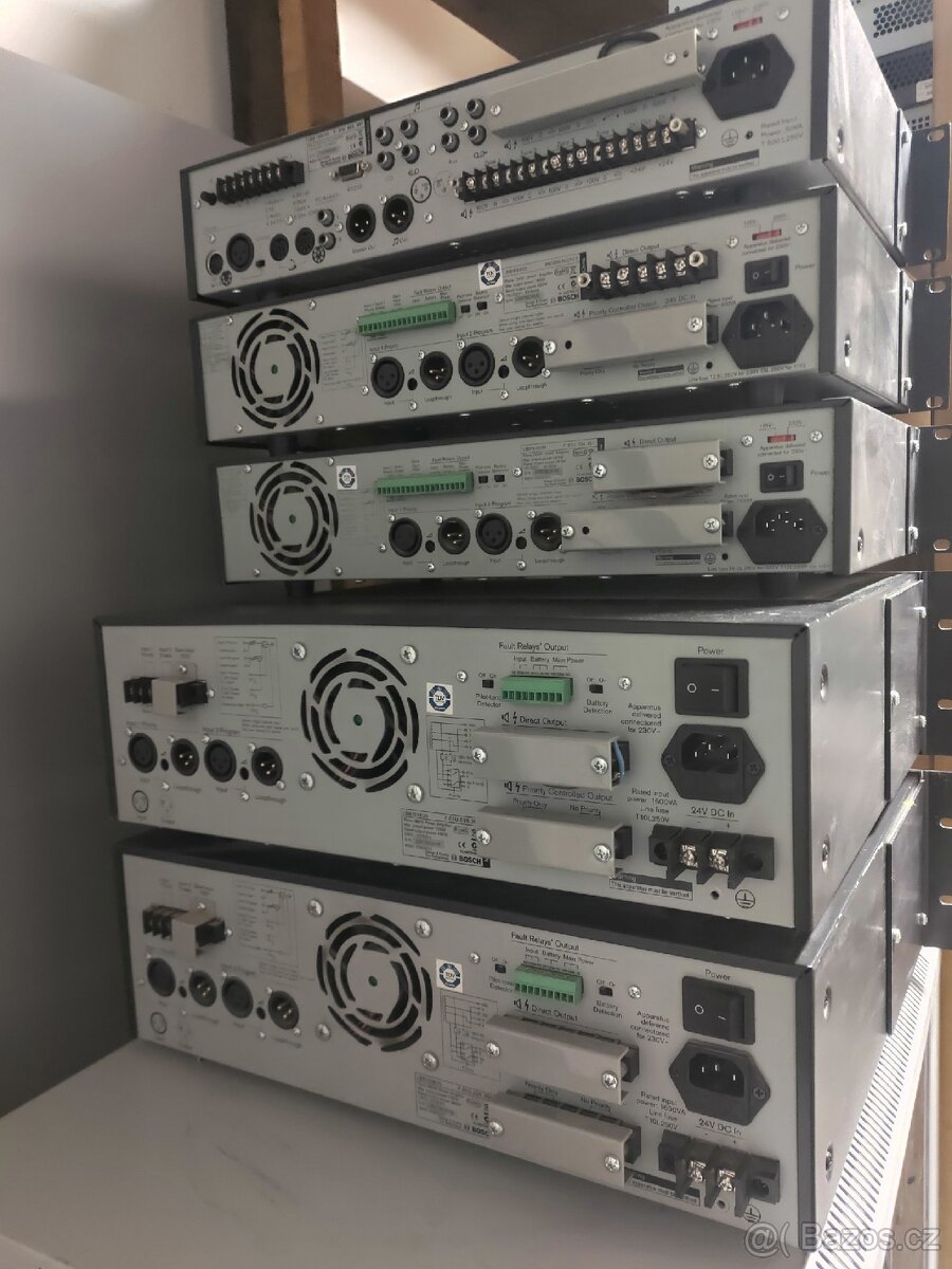 Bosch Plena set zesilovačů s předzesilovačem - 3