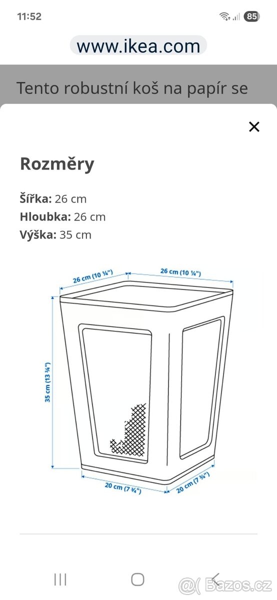 koš drátěný - 3