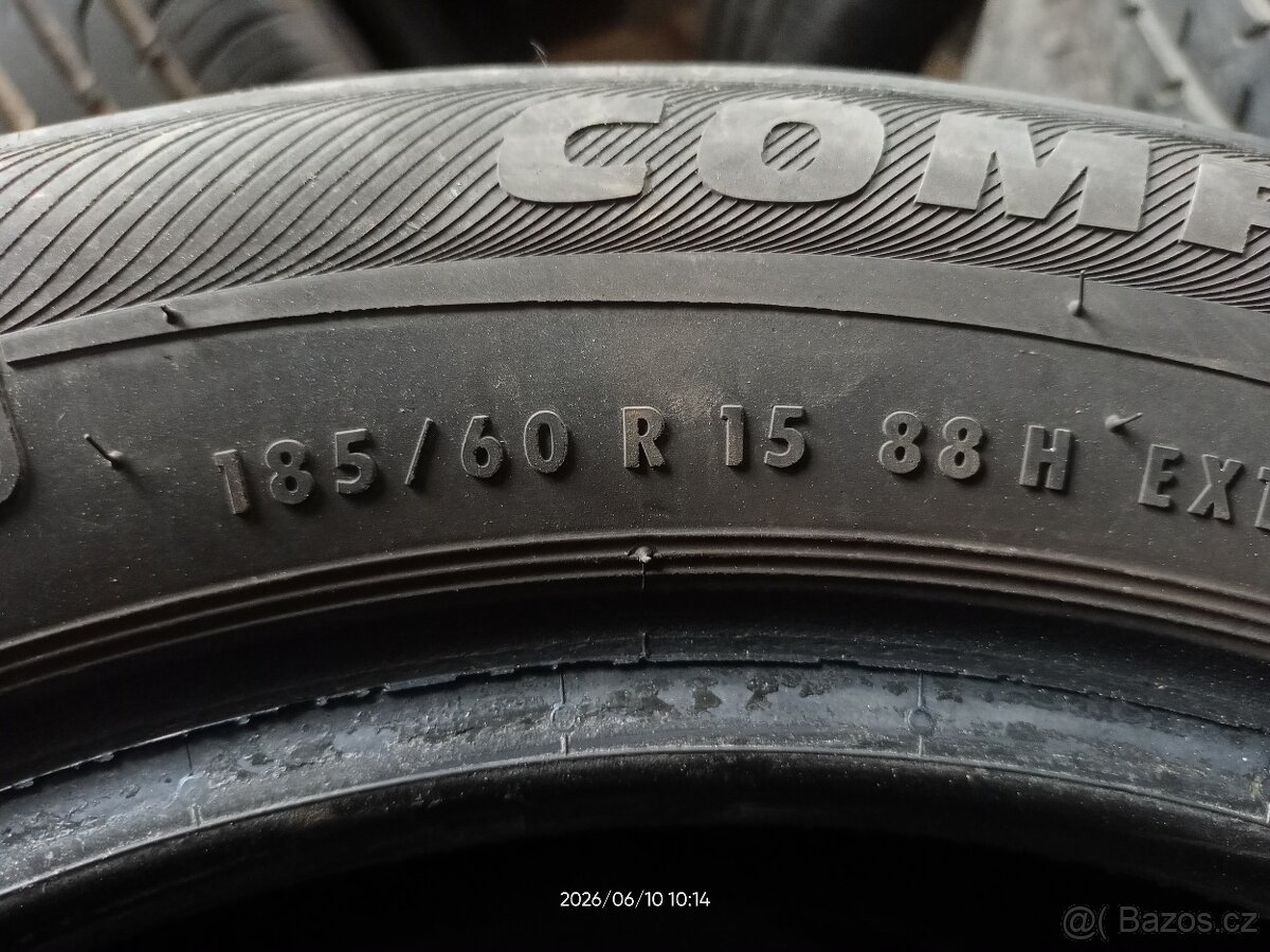 2kusy Letních pneu 185/60R15 - 3