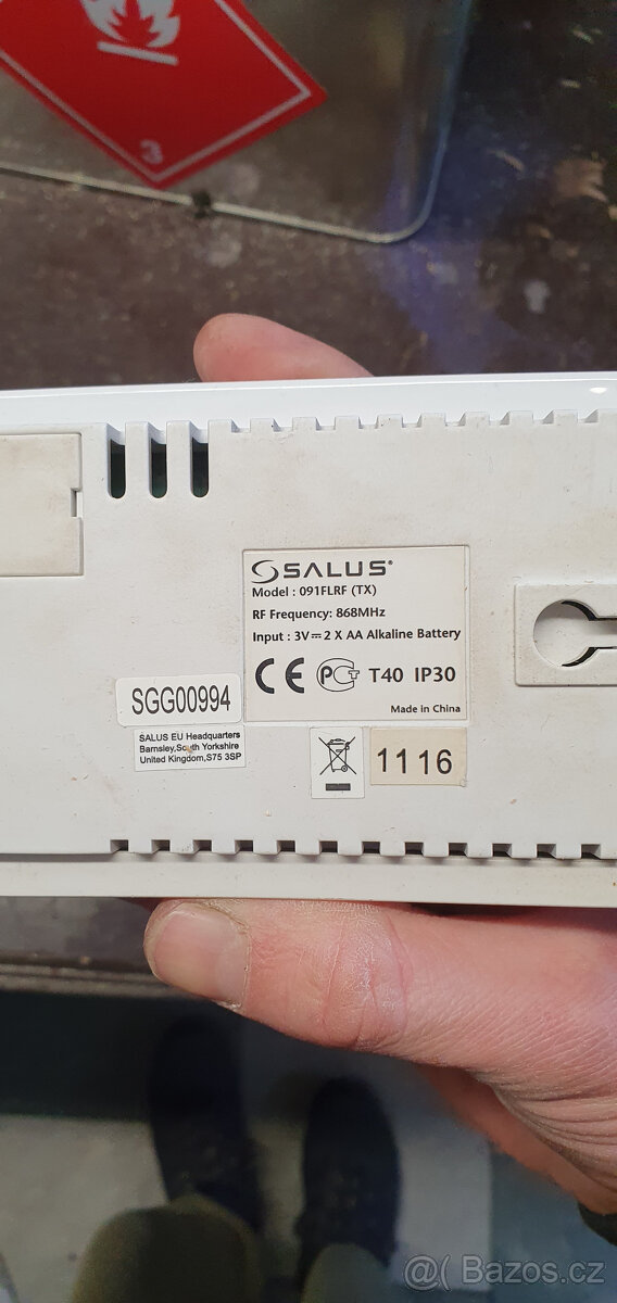 Pokojový termostat Salus 091FLRF - 3
