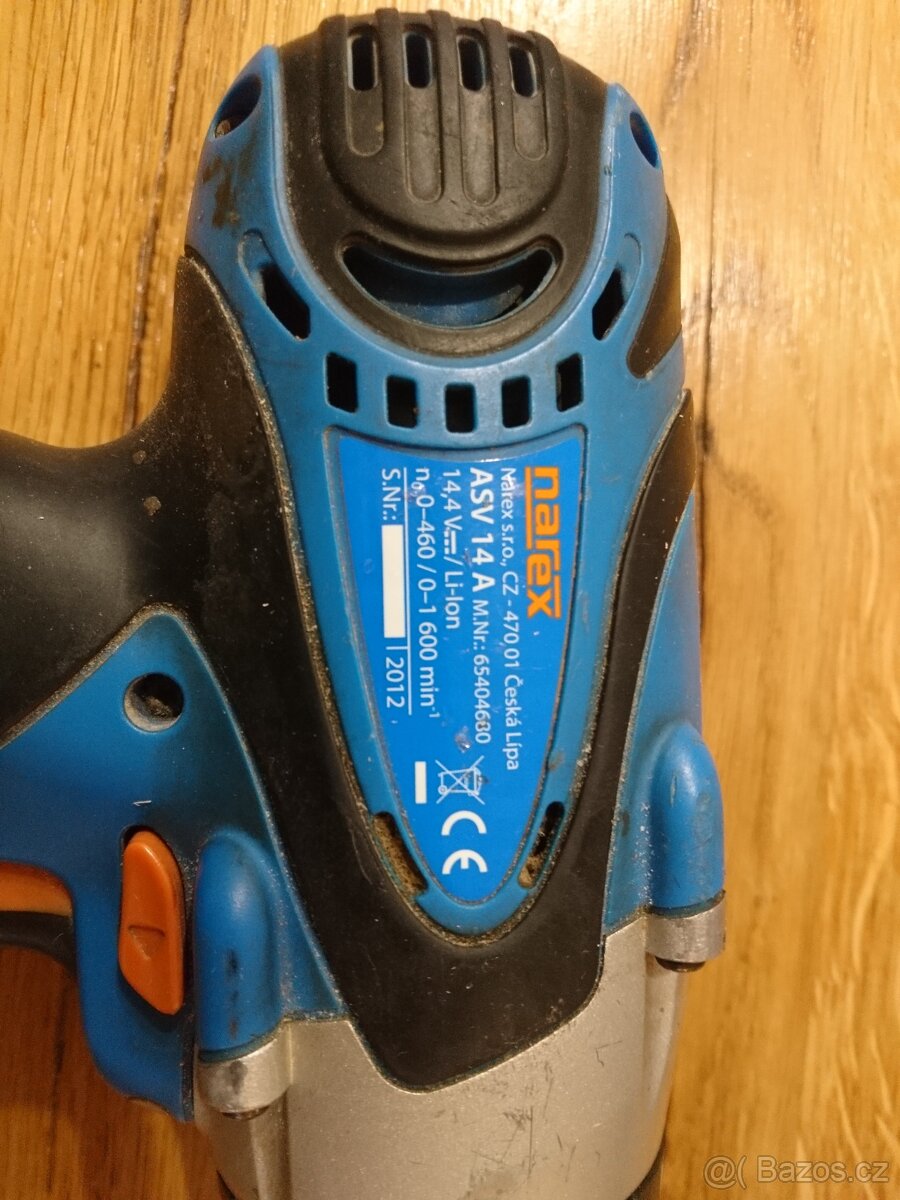 Prodám Aku vrtačku Narex ASV 14 A - 3
