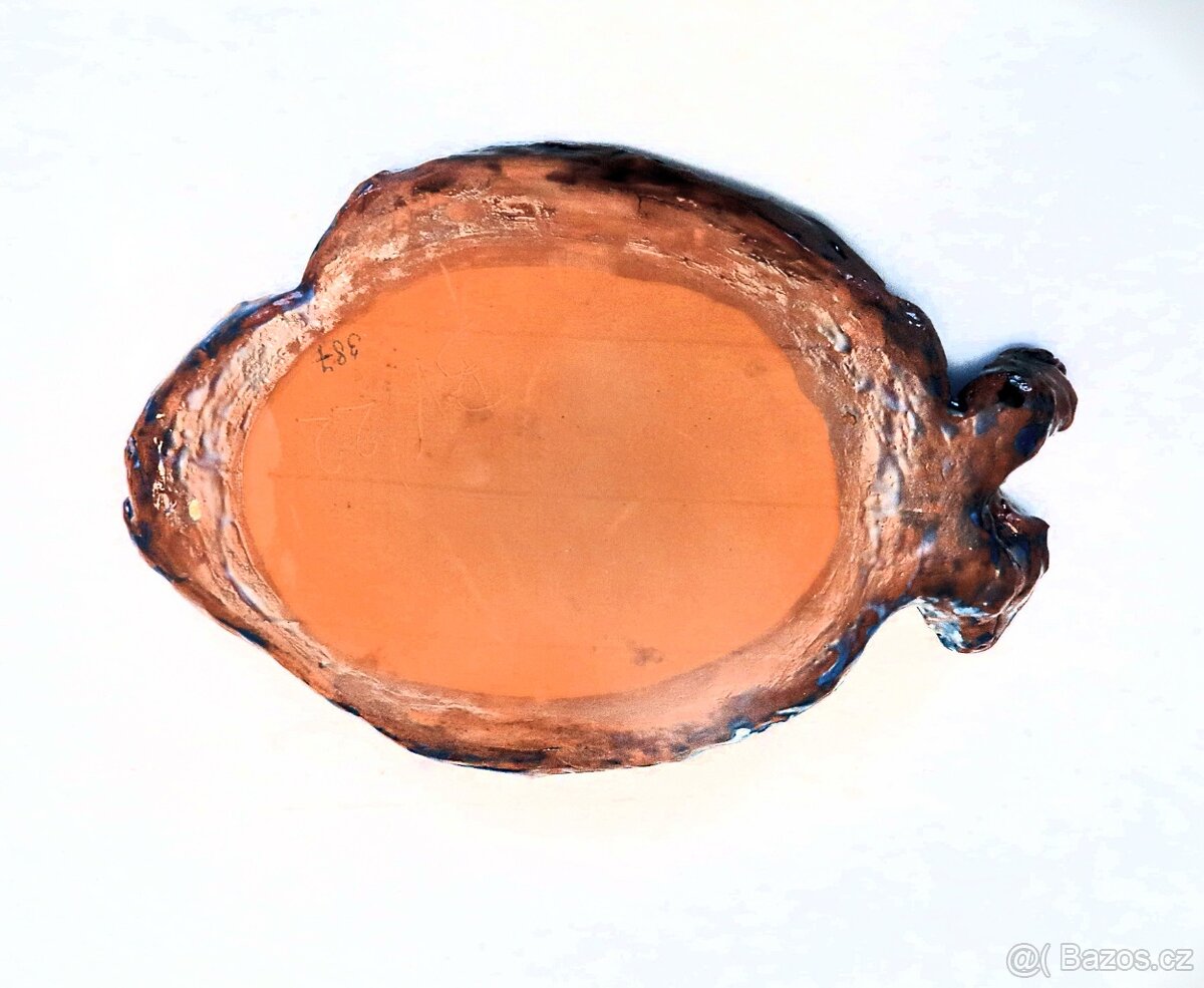 Keramická miska ve tvaru ryby - 3