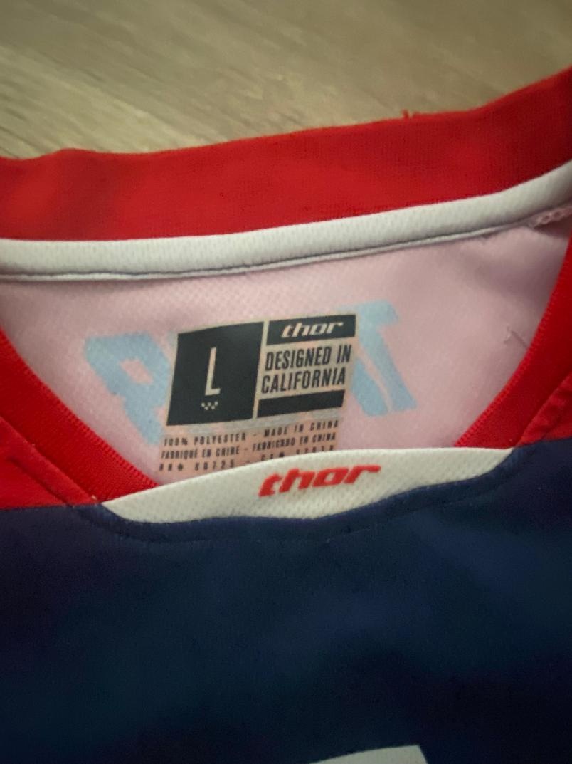 Dres ba motokros THOR - 3