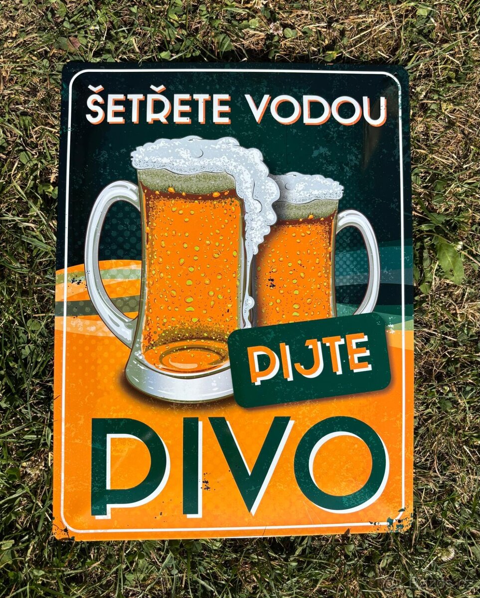 Plechová cedule - 3