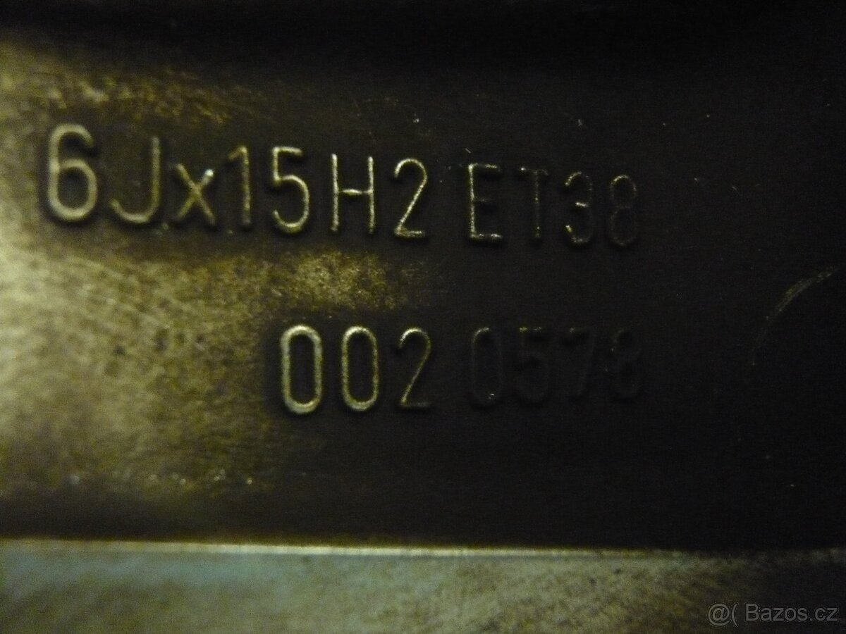 Škoda Disky Alu 15", Disky 15, Hliníkové disky 15". - - - - 3