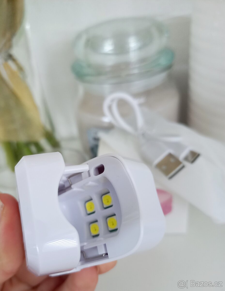 Mini led lampa na nehty nová - 3