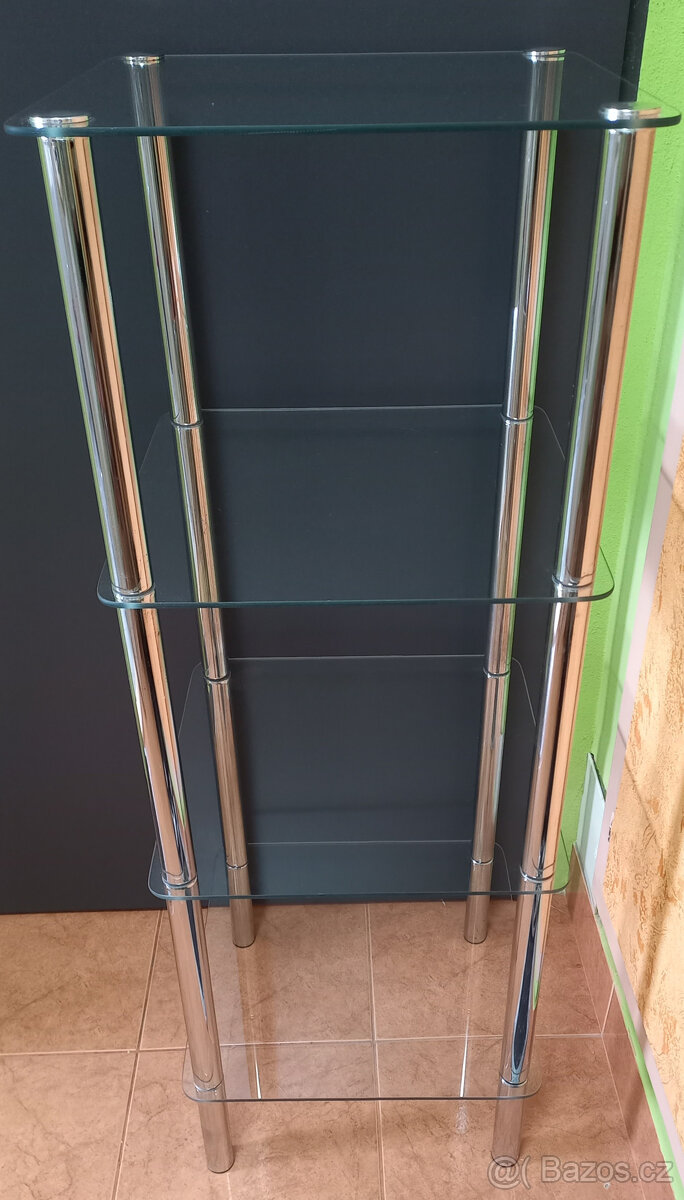 Skleněný stolek čtverec - 3