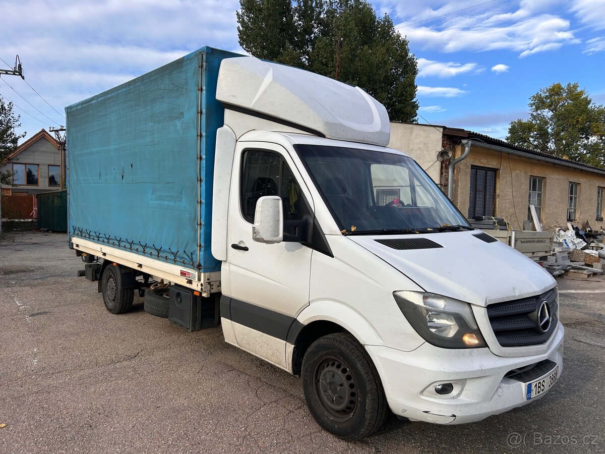 Mercedes Sprinter 316cdi, plachta,čelo - 3