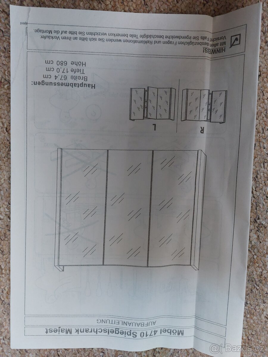 Zrcadlová skříňka - 3