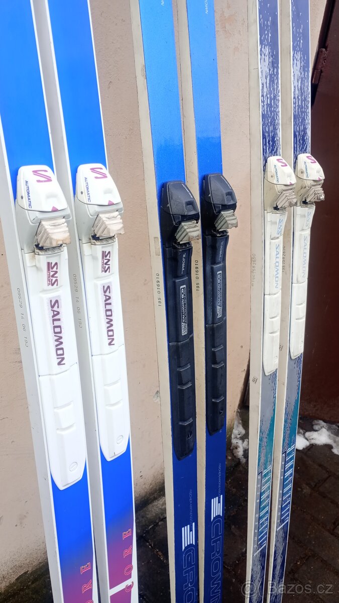 Běžky 190cm šupinky SNS - 3