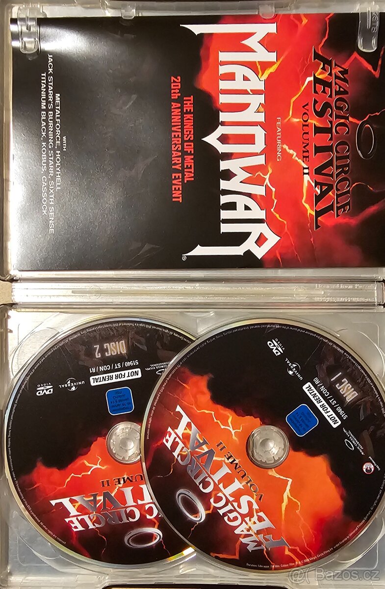 2dvd Manowar - Magic Circle Festival Volume II - 3