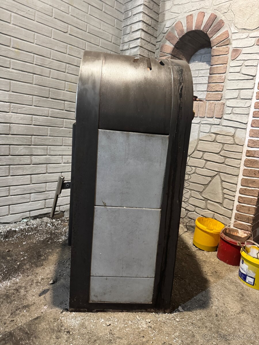 Krbová kamna s výměníkem - 3