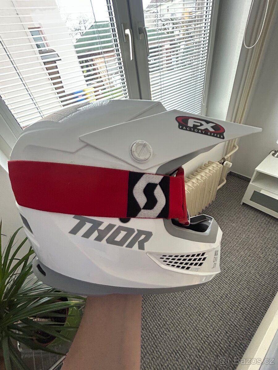 Přilba Thor+brýle Scott - 3