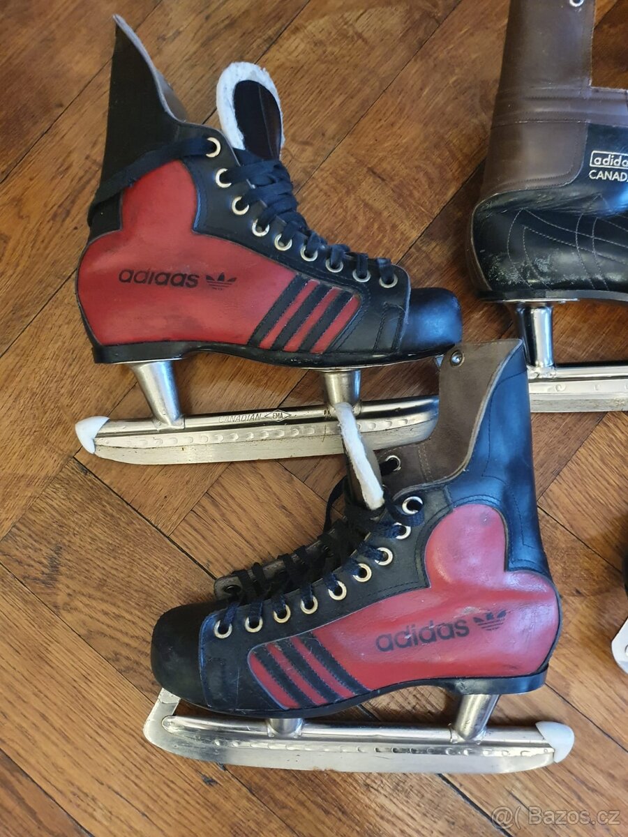 Retro hokejové brusle Adidas - 3