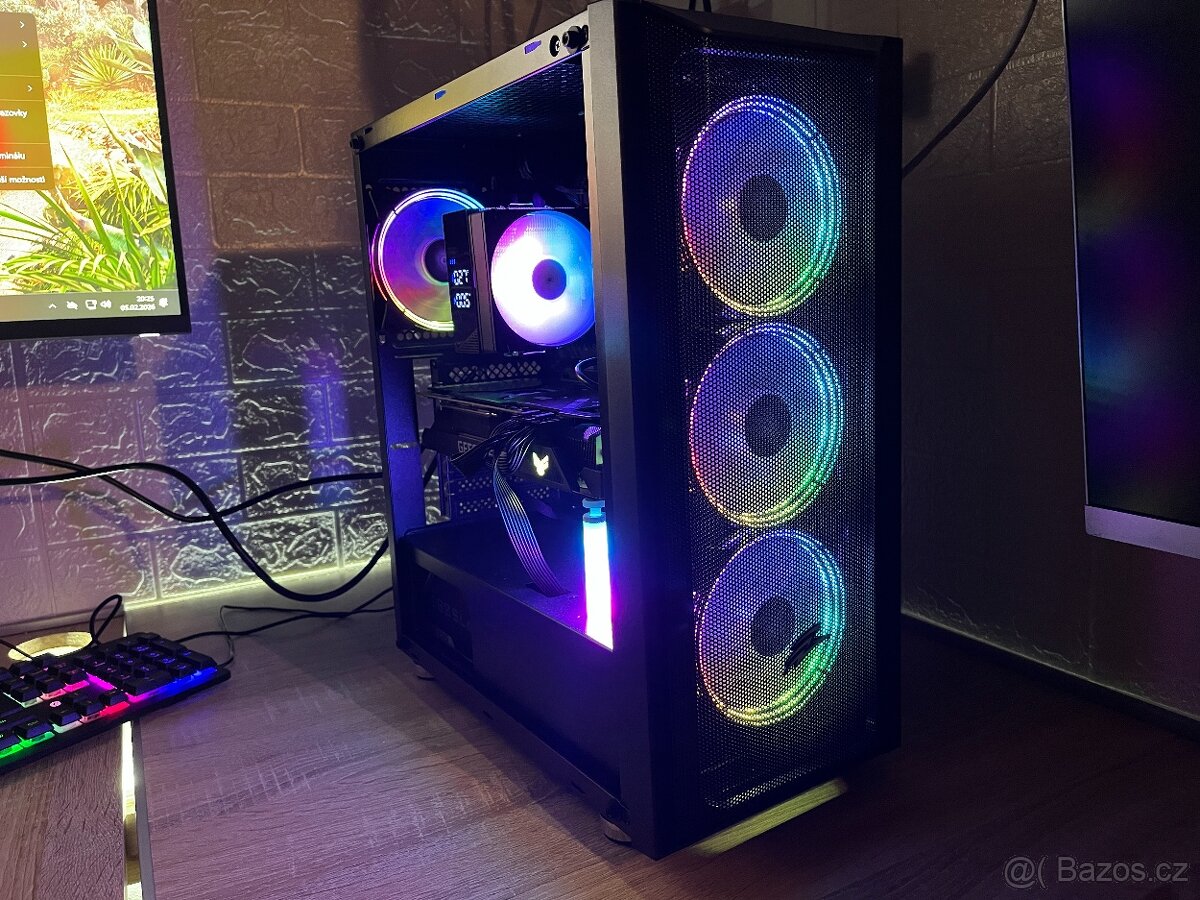 Herní PC|Záruka|Ryzen 5|16GB|RTX 3060Ti|SSD|SSHD| - 3