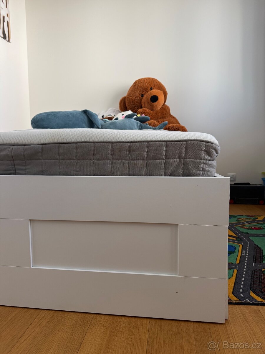 Postel + matrace + rost - 3