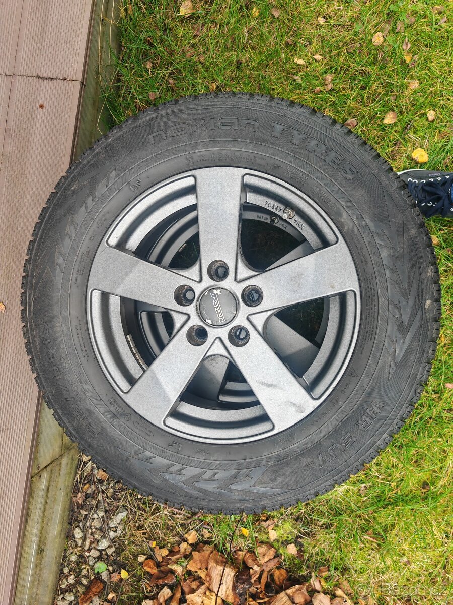 Prodám kola Decent na Hyundai ix35 16" 6,5J ET48 5x114,3 - 3