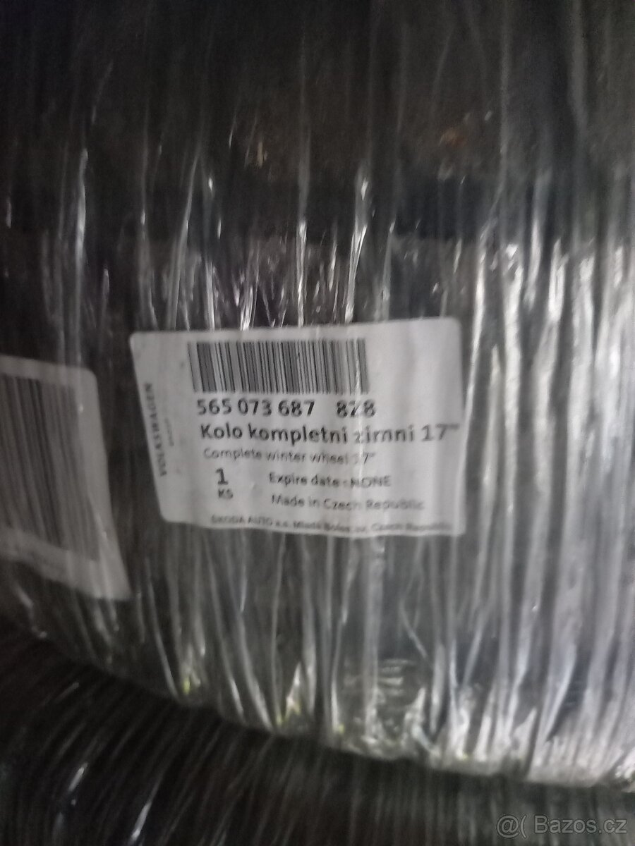 Š.Kodiaq,(2)/VW Tiguan-NOVÁ zimní orig.Alu sada -215/65R17. - 3