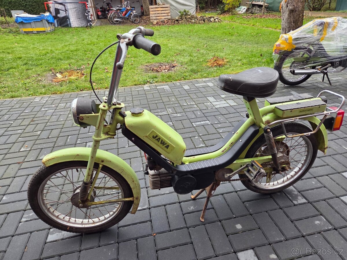 Babetta 210 s kartičkou, zelená původní 1. - 3