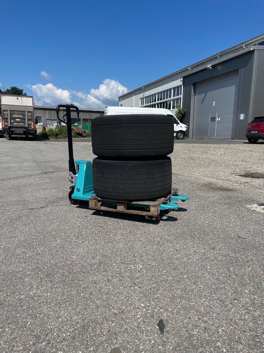 Paletový vozík 2500kg polyuretan/nylon - 3