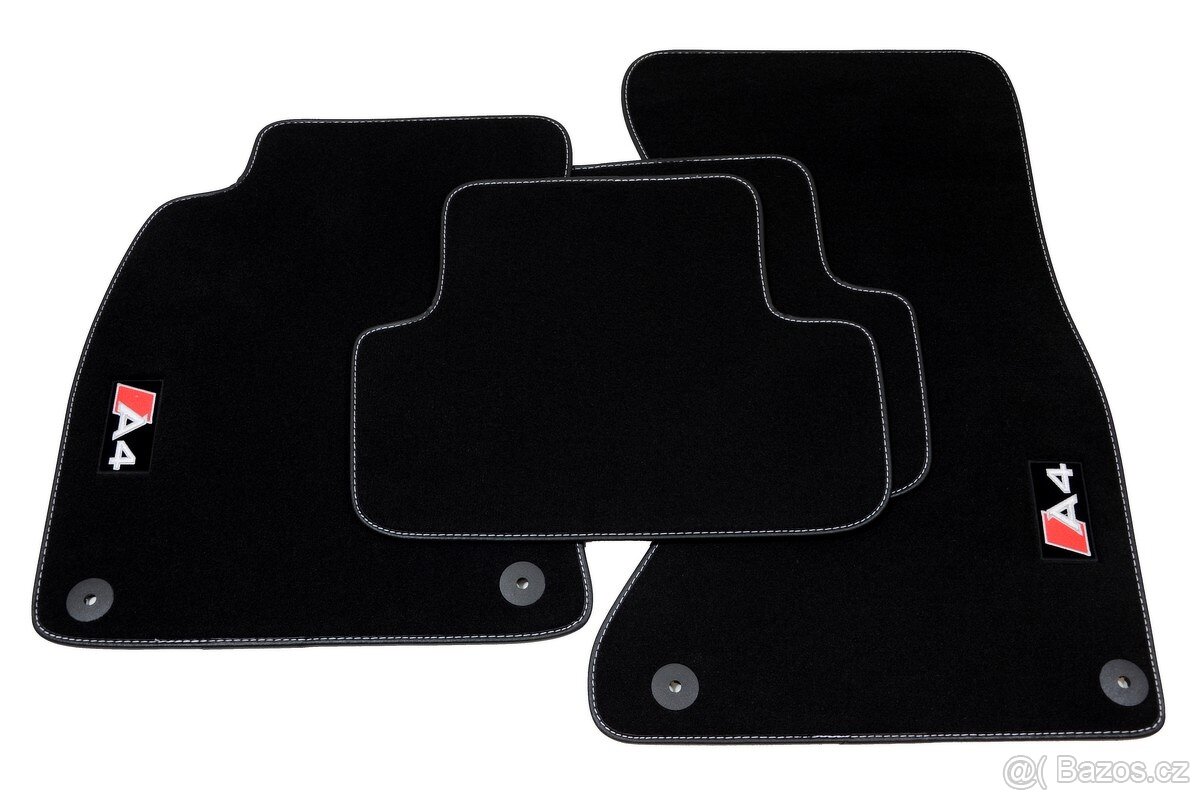 Luxusní celoroční Autokoberečky AUDI s podkladem hrubé gumy - 3