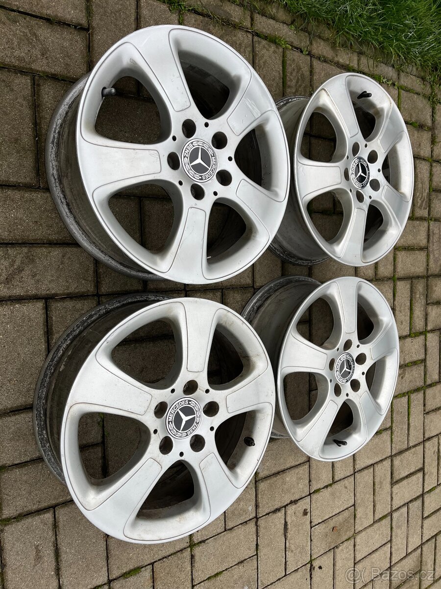 4x alu disky 5x112 R16 Mercedes - 3