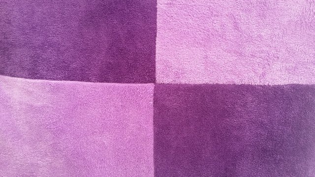 3-dílný teplý set do kočárku 100x100 cm fialová - 3