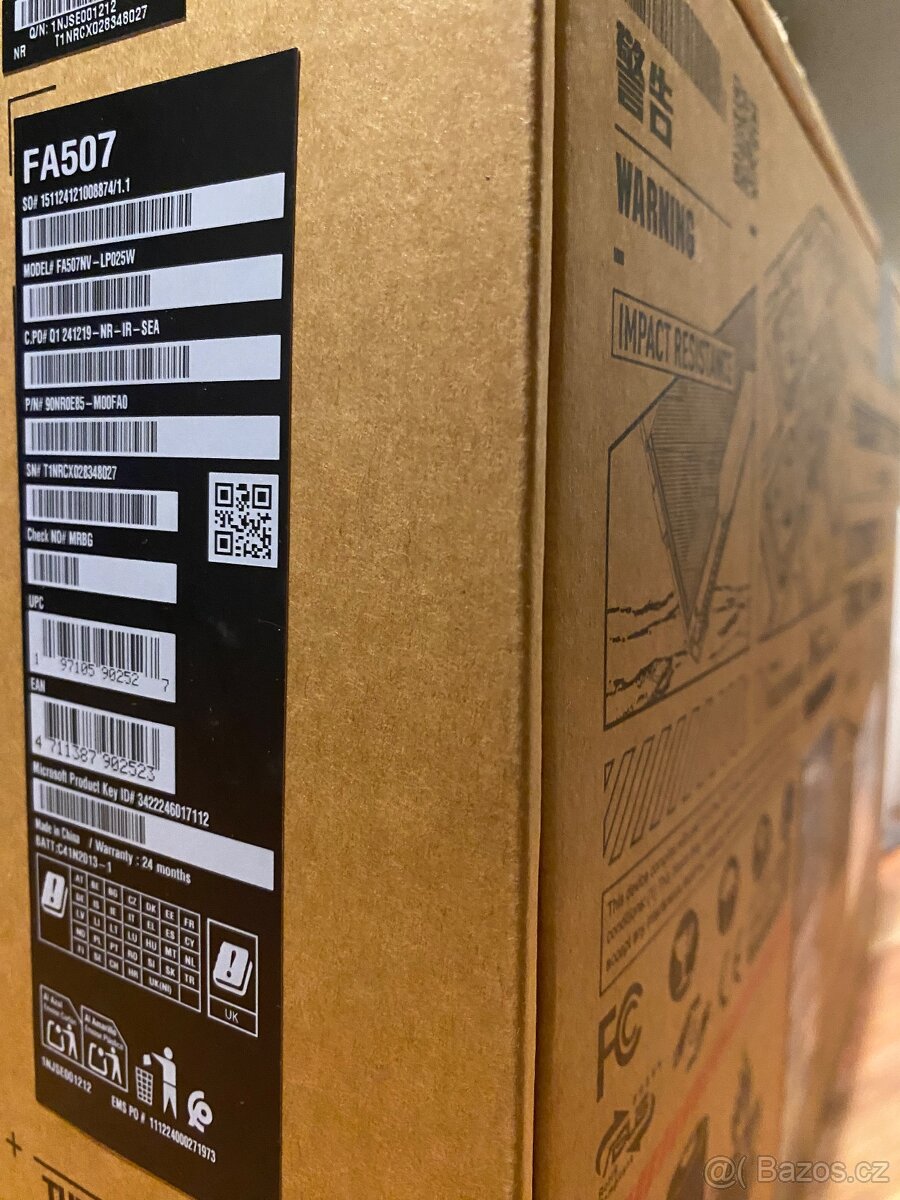 Prodám NEROZBALENÝ ASUS TUF - 3