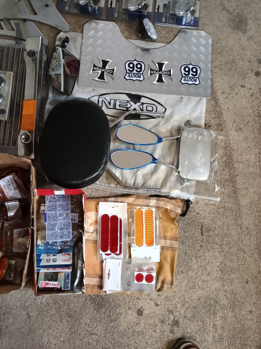 Chopper chrom doplnky - 3