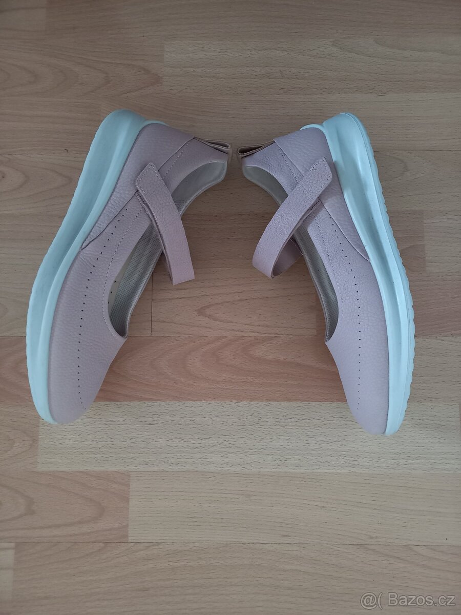 Ecco starorůžové boty vel.40 - 3