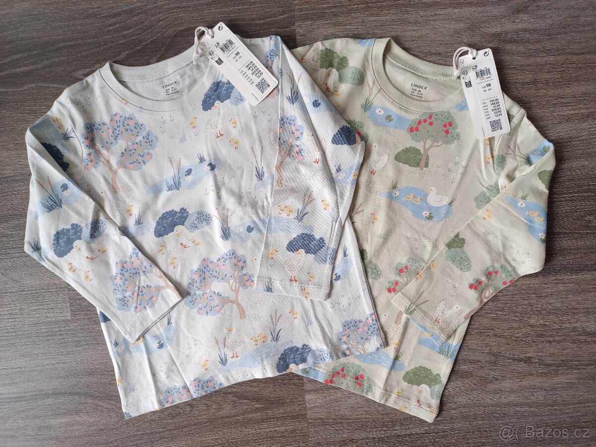 Trička Lindex vel 98 - 3