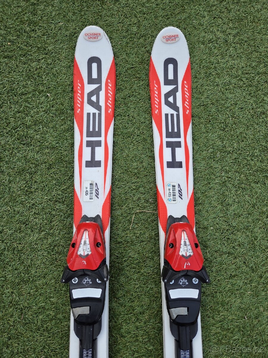 Prodám dětské lyže HEAD 107cm - 3