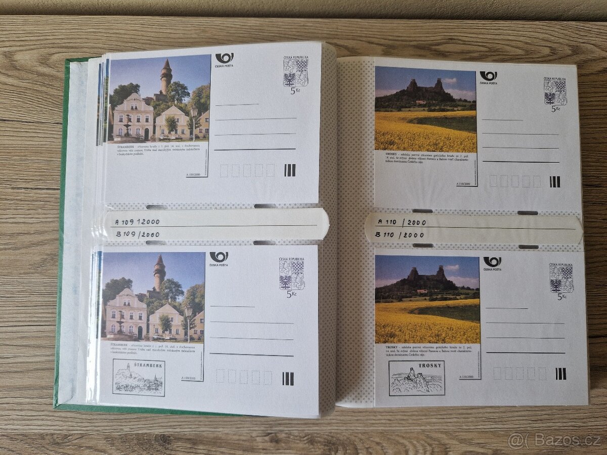 Dopisnice ČR v zásobníku. - 3