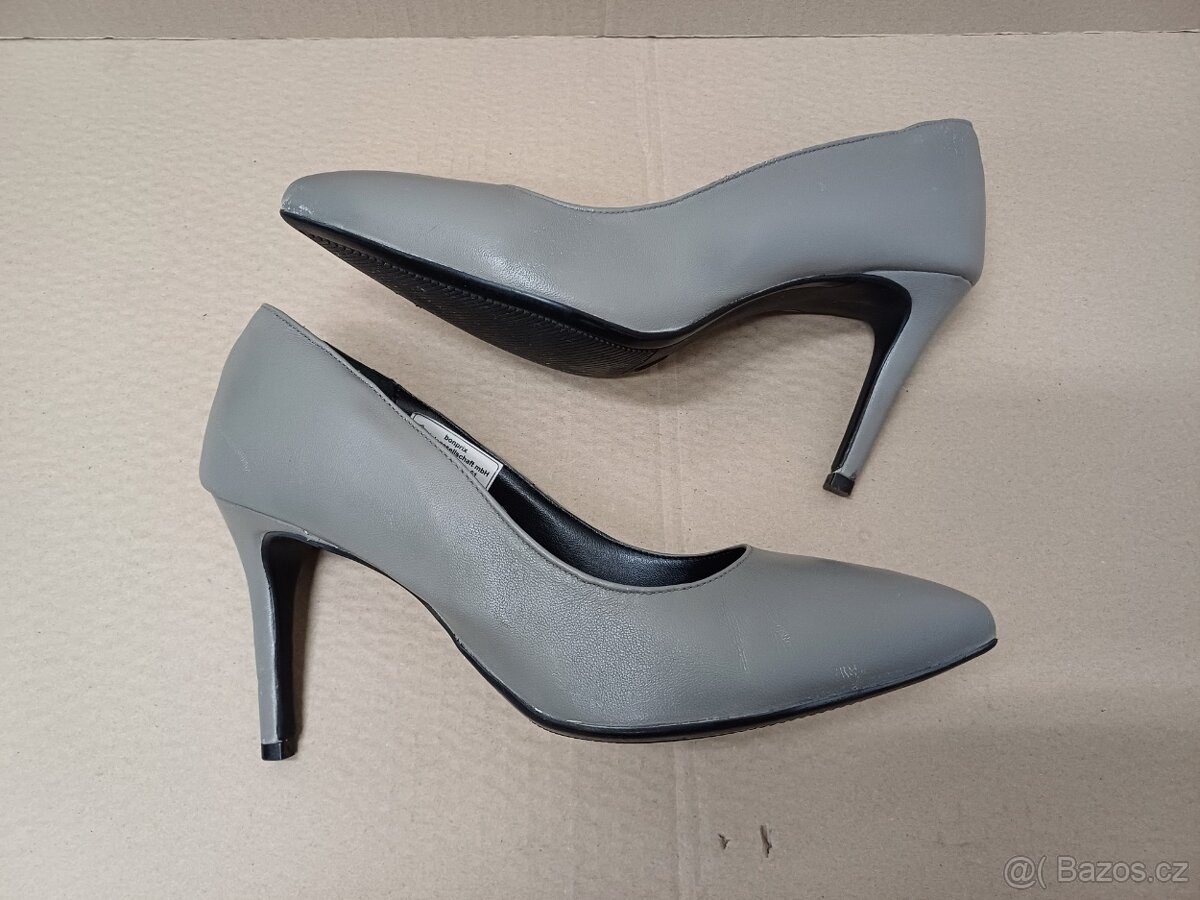 Šedé lodičky vel.40 - 3