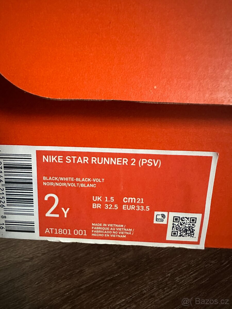 Nazouvací Nike vel. 33,5 - 3