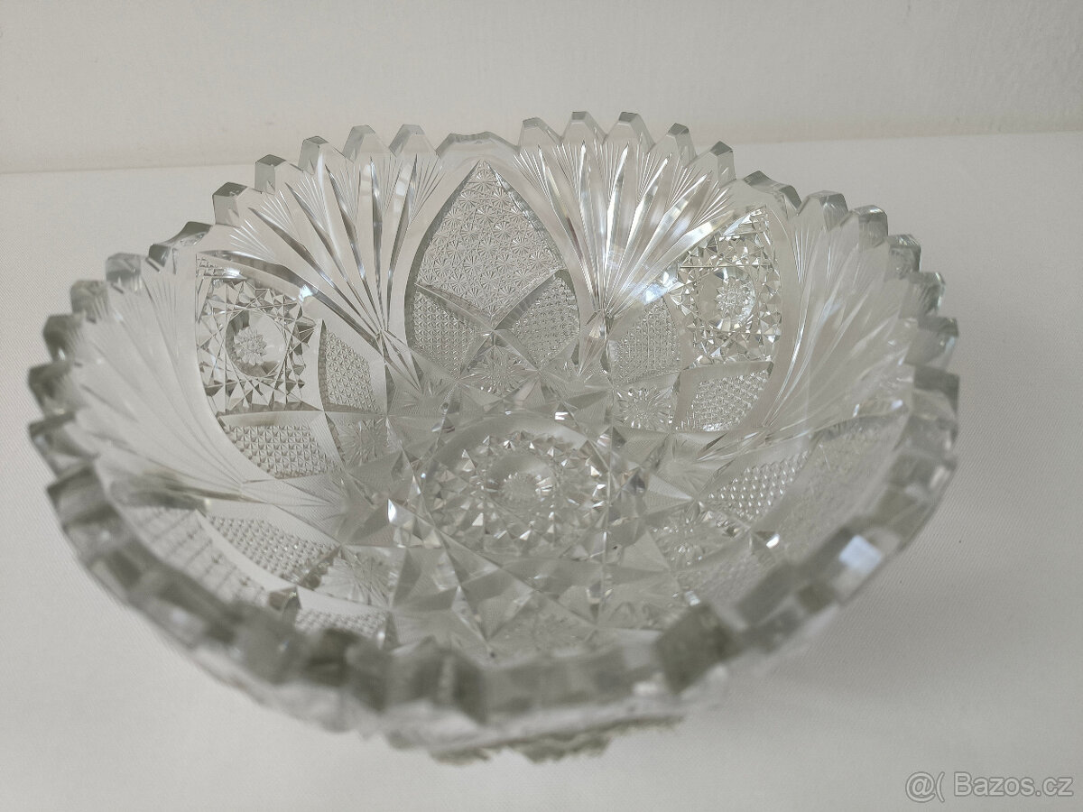 Mísa průhledná broušená - 3